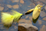 Trout fishing spinner chartreuse. Best trout fishing spinner
