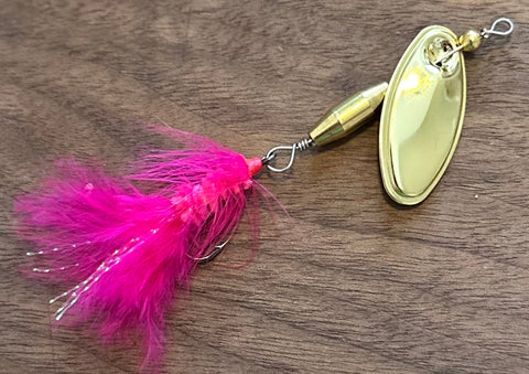 1/4 oz. Magooster with Pink Fly – Magooster Tackle Co.