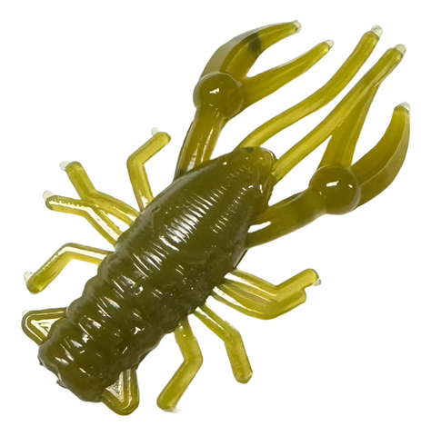 crawfish lure olive