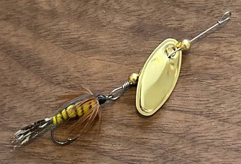 1/8 oz. Magooster with Tellico Nymph Fly