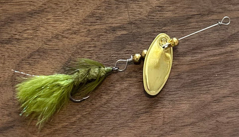 1/8 oz. Magooster with Olive Fly