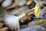 best trout spinner white