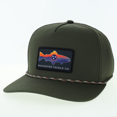 Patch Golf Hat-Olive