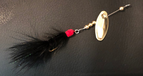 1/4 oz. Magooster with Red Egg/Leech Fly