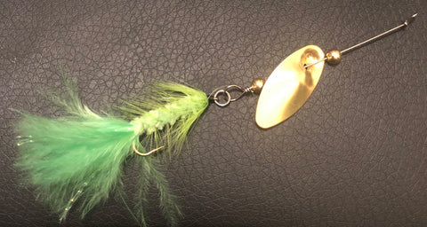 1/8 oz. Magooster with Chartreuse Fly
