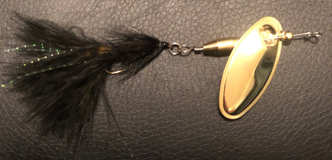 1/4 oz. Magooster with Black Fly